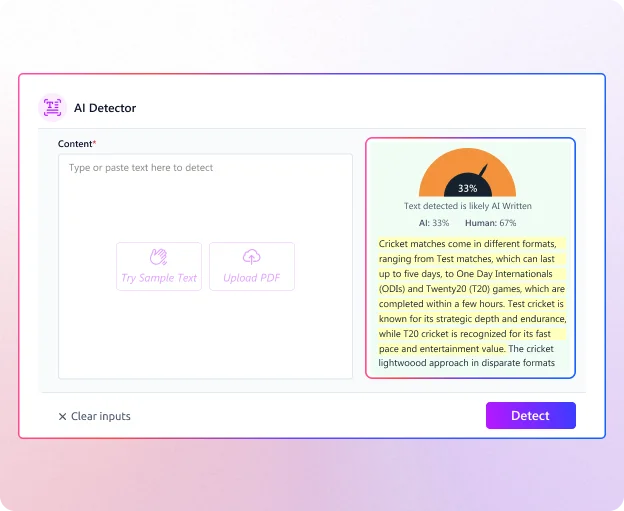 AI Content Detector